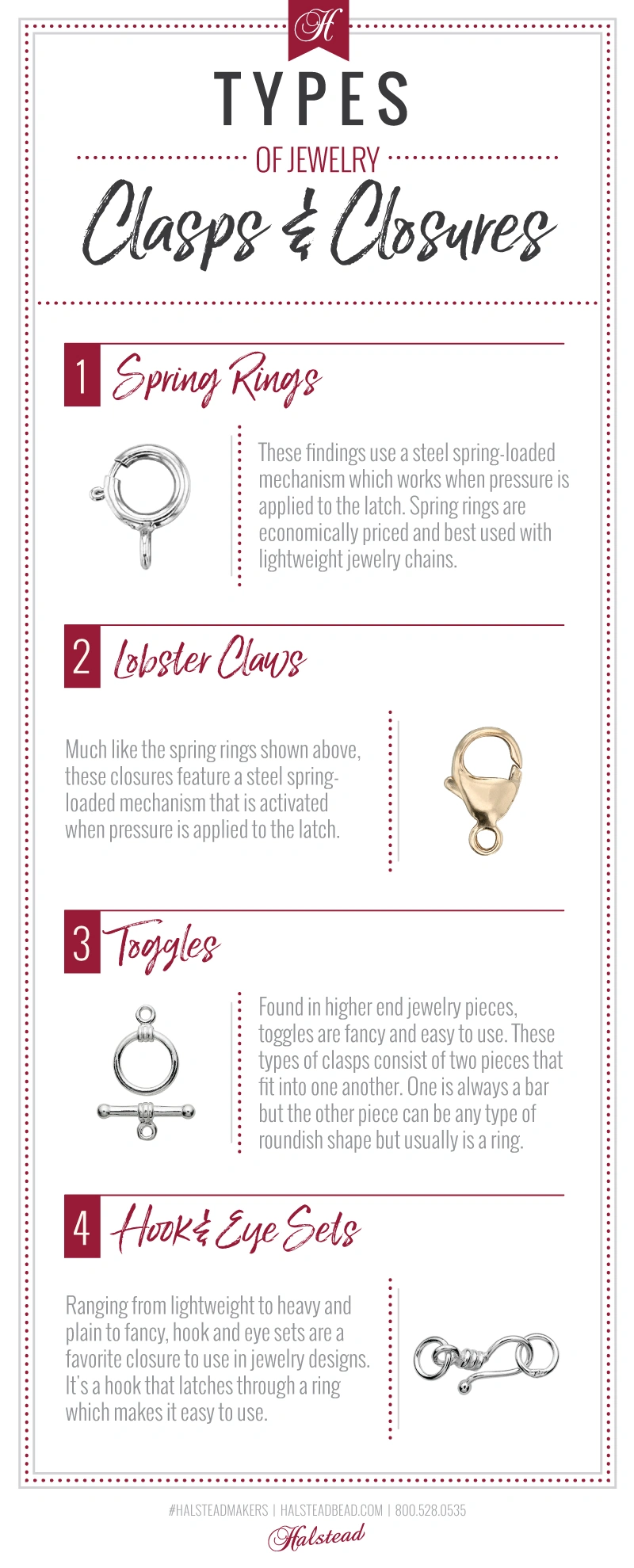 A Jeweler's Guide to Essential Beading Findings - Halstead